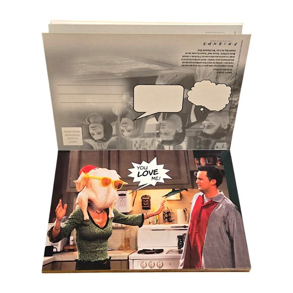 Friends TV Show Postcard Set w/ Puffy Stickers – 20 Scenes & Quotes Collectible - Picture 4 of 6